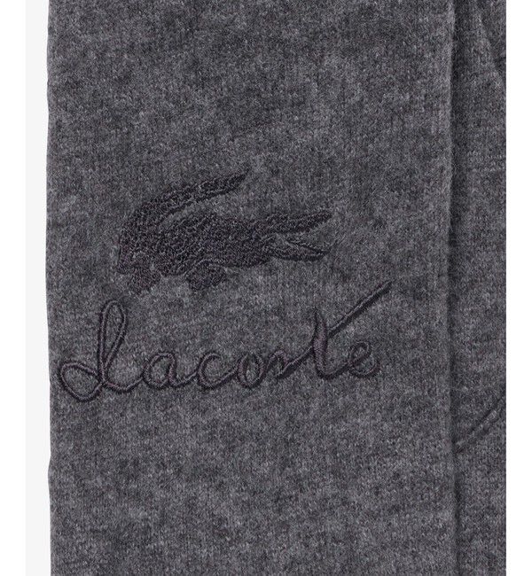 LACOSTE「ブレンドウールジャージグローブ」|手袋|