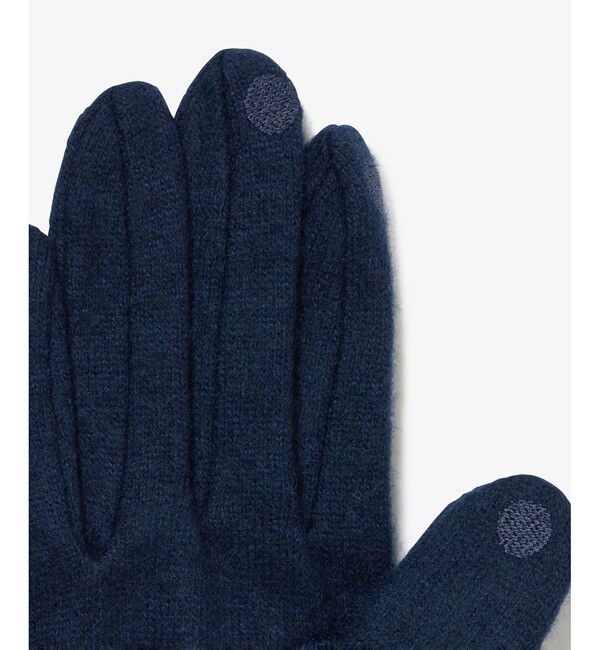 LACOSTE「ブレンドウールジャージグローブ」|手袋|