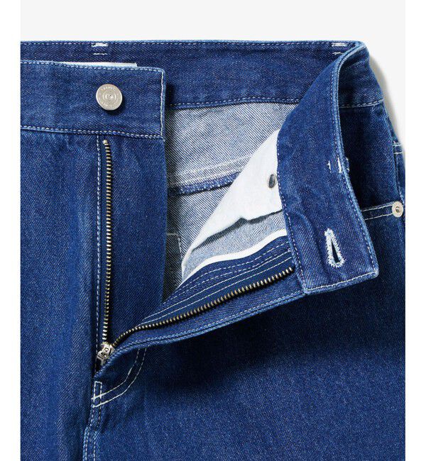 LACOSTE「プレーンデニム テーパードパンツ」|デニム|