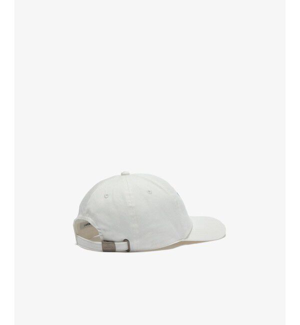 LACOSTE「刺繍入り6方キャップ」|キャップ・キャスケット|