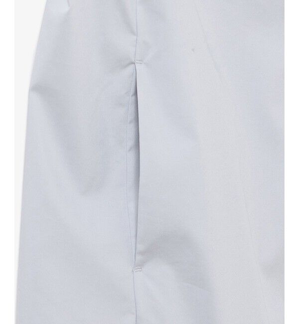 LACOSTE「Aラインノースリーブシャツドレス / ミモレ丈シャツワンピース」|ワンピース|