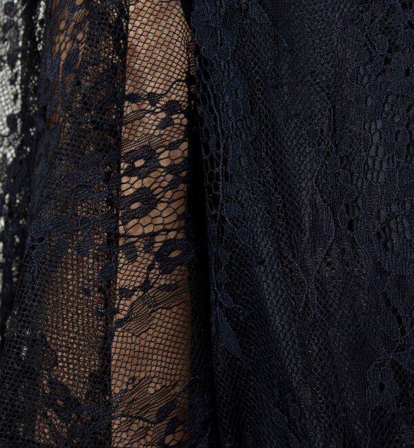 NOLLEY'S「総レースフレアスリーブワンピース」|ワンピース|