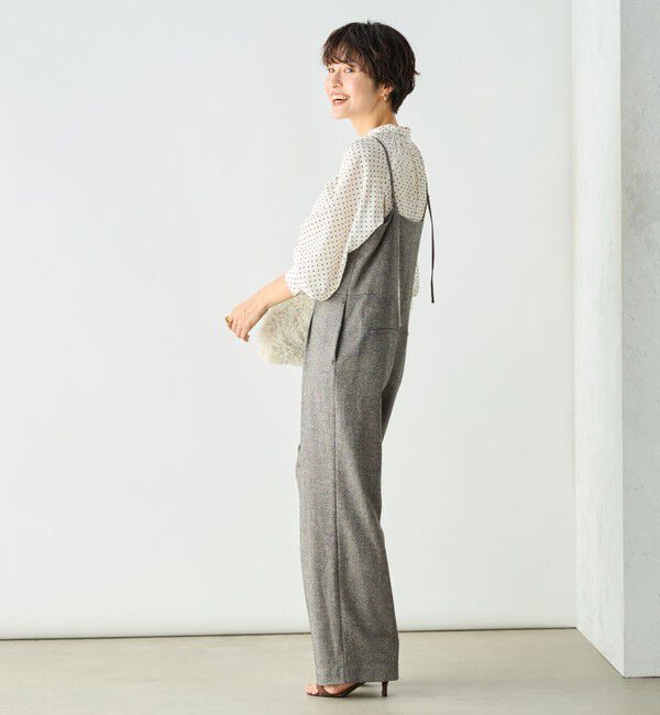 NOLLEY'S sophi「シックツイードサロペット」|オールインワン|