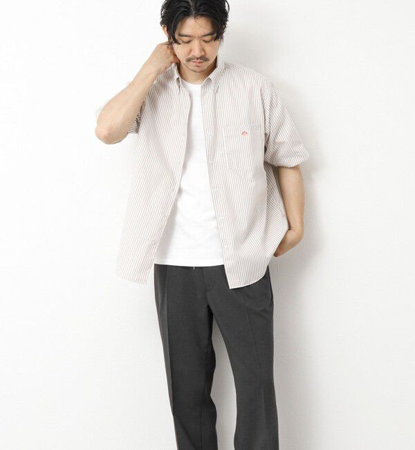 NOLLEY'S goodman「【DANTON/ダントン】DOT BUTTON B.D. SHIRT SS 25SS」|シャツ・ブラウス|