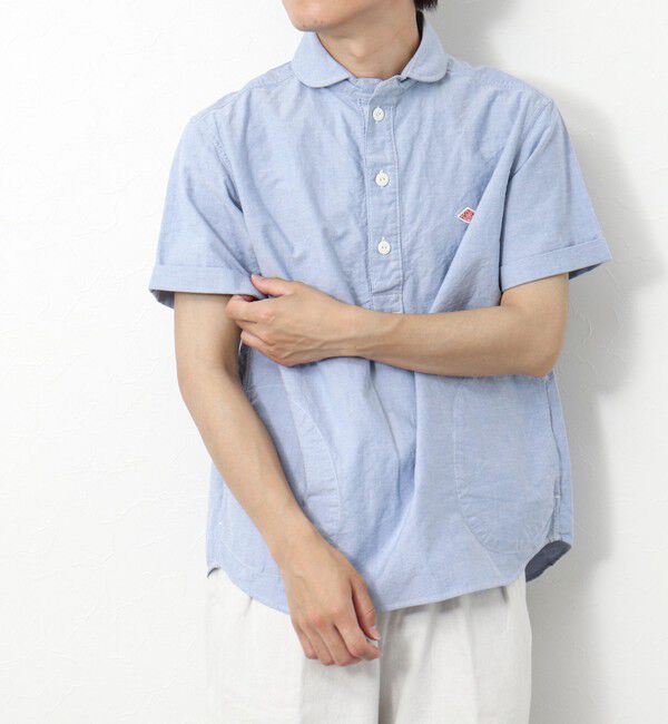 NOLLEY'S goodman「【DANTON/ダントン】ROUND COLLAR P.O SHIRT SS 25SS」|シャツ・ブラウス|