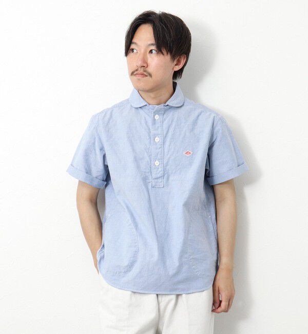 NOLLEY'S goodman「【DANTON/ダントン】ROUND COLLAR P.O SHIRT SS 25SS」|シャツ・ブラウス|