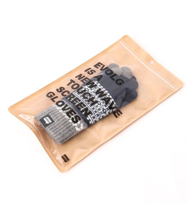 NOLLEY'S goodman「【EVOLG/エヴォログ】FLEUR ニットグローブ LET2365」|手袋|