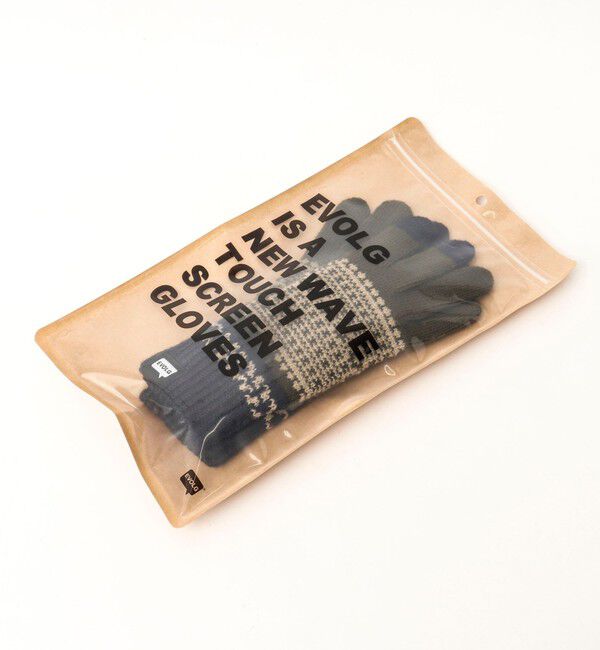 NOLLEY'S goodman「【EVOLG/エヴォログ】FLEUR ニットグローブ LET2365」|手袋|