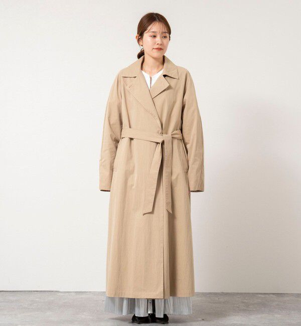 NOLLEY'S「ウォッシャブルLIGHT TRENCH COAT」|トレンチコート|