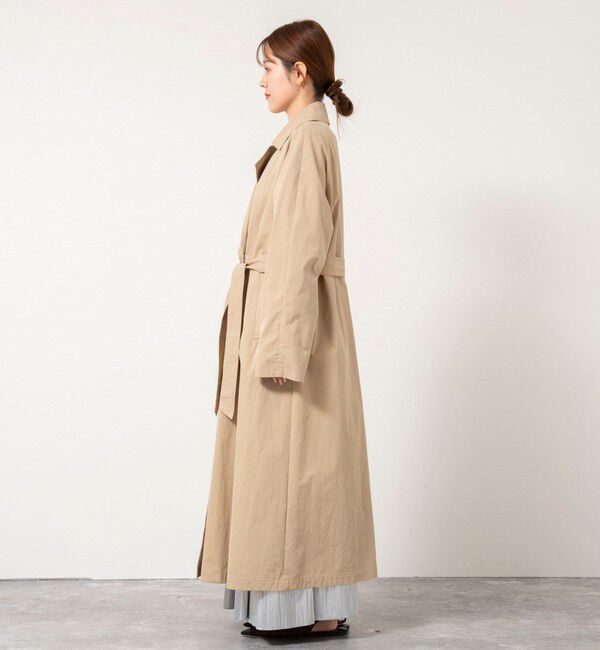 NOLLEY'S「ウォッシャブルLIGHT TRENCH COAT」|トレンチコート|
