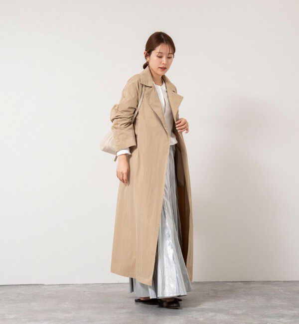 NOLLEY'S「ウォッシャブルLIGHT TRENCH COAT」|トレンチコート|