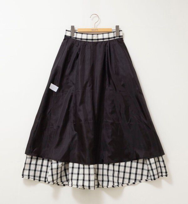 NOLLEY'S「ウォッシャブルフレアマキシスカート」|フレア|