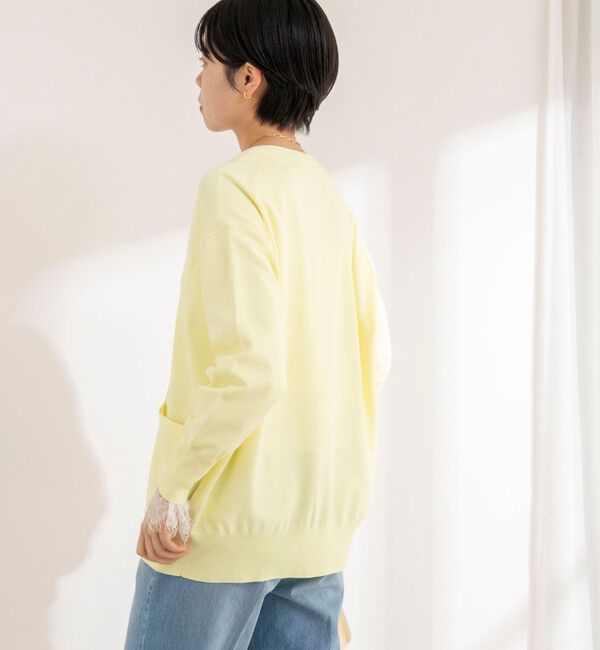 NOLLEY'S sophi「【新色追加】《手洗い可能》マルチファンクションVネックカーディガン」|カーディガン|