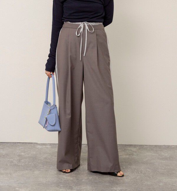 MAQWEL「【MAQWEL/マクウェル】ウォッシャブルラインパンツ」|その他|