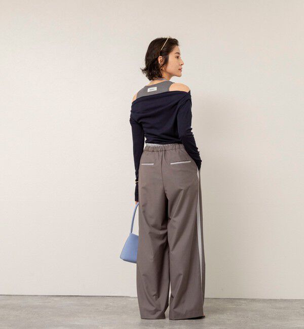 MAQWEL「【MAQWEL/マクウェル】ウォッシャブルラインパンツ」|その他|