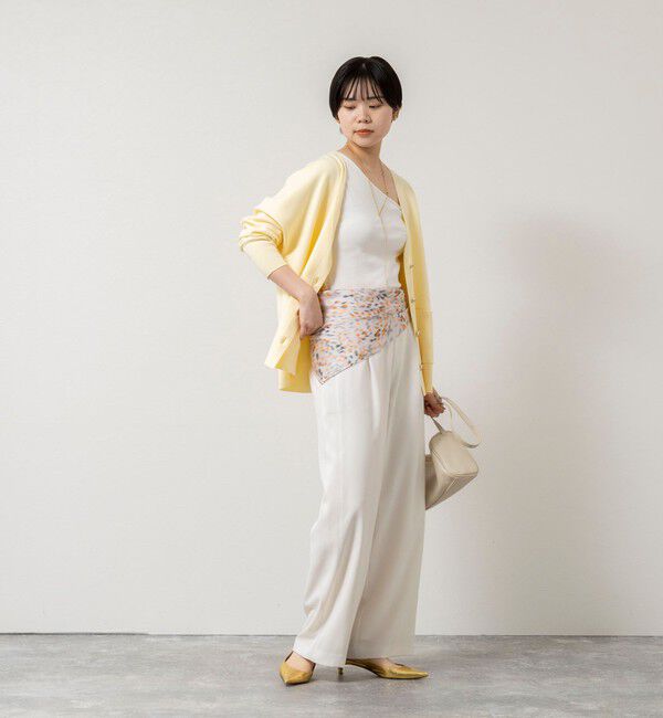 NOLLEY'S sophi「ウォッシャブルカップ付ワンショルタンクトップ」|タンクトップ|