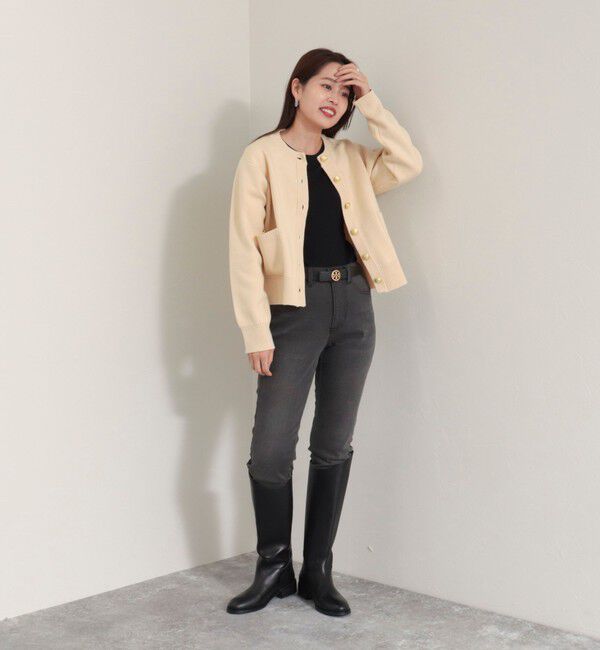 fredy emue「ミラノリブポケット付きカーディガン」|カーディガン|