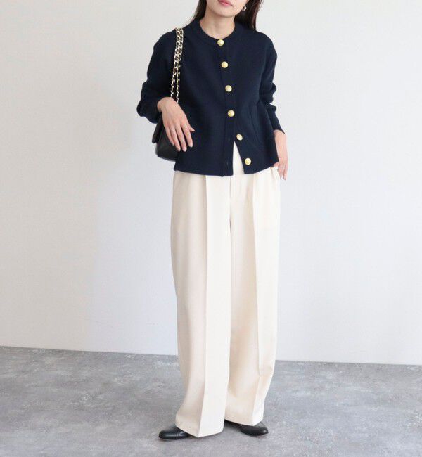 fredy emue「ミラノリブポケット付きカーディガン」|カーディガン|