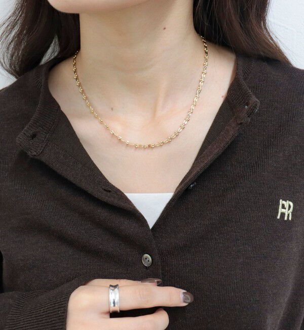 fredy emue「デザインチェーン前後可ネックレス」|ネックレス|