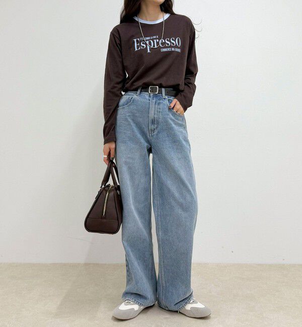 fredy emue「FLAVOR リンガーロンTシャツ」|Tシャツ・カットソー|