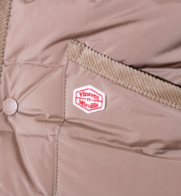 GLOSTER「【Vincent et Mireille】Stitchless down vest」|ダウンベスト・ベスト|