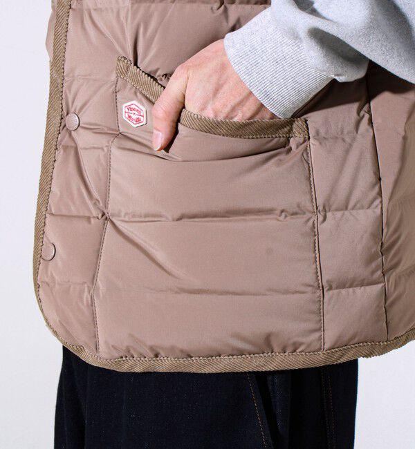 GLOSTER「【Vincent et Mireille】Stitchless down vest」|ダウンベスト・ベスト|