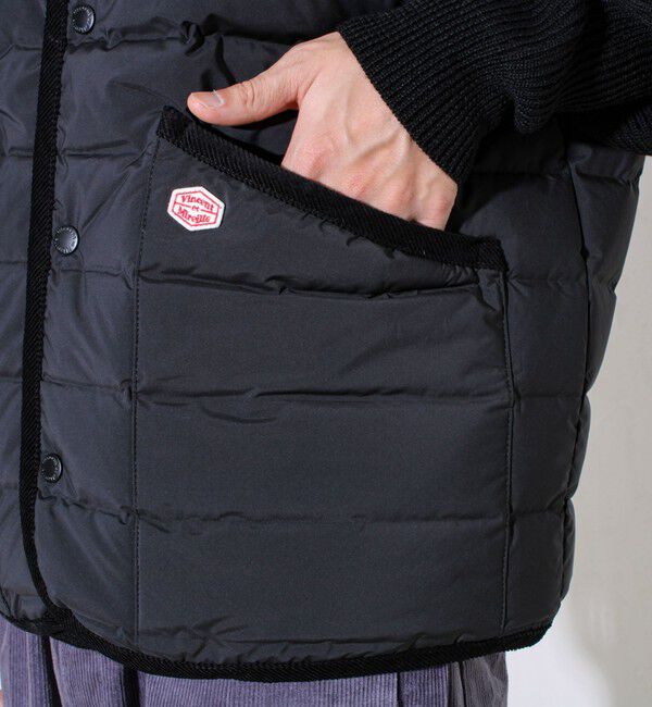 GLOSTER「【Vincent et Mireille】Stitchless down vest」|ダウンベスト・ベスト|