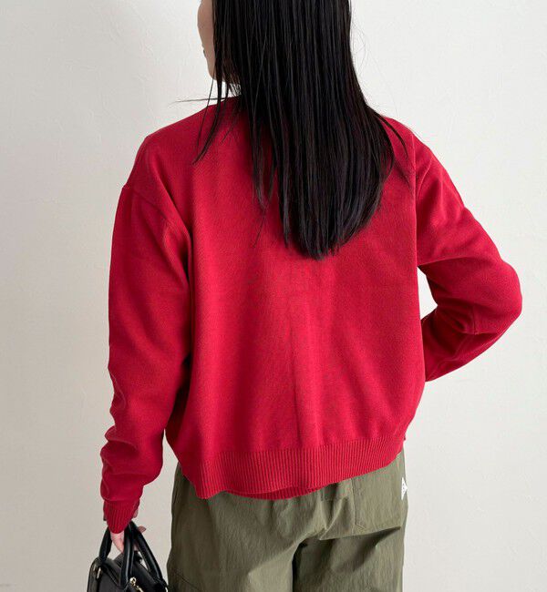 fredy emue「【GEVACO/ゲバコ】別注コットンラウンドネックカーデ」|カーディガン|