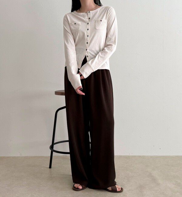 fredy emue「シアーカットソーカーディガン」|カーディガン|