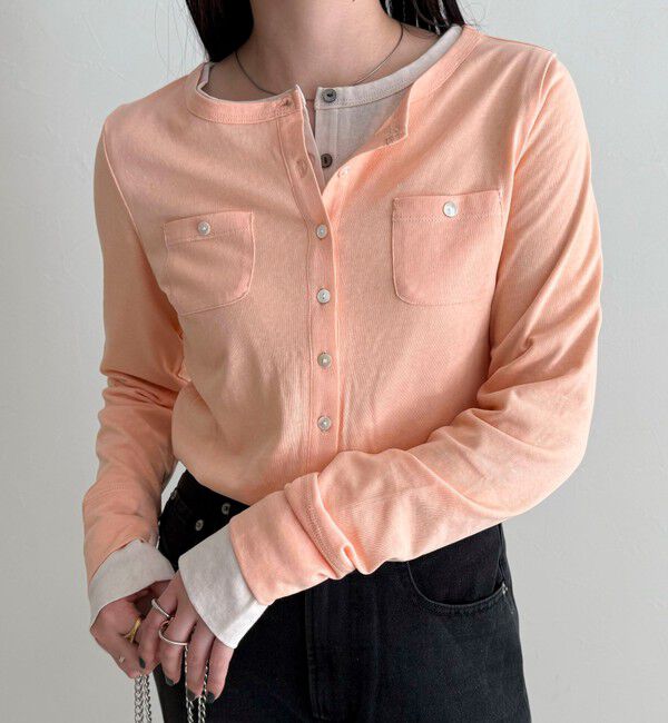 fredy emue「シアーカットソーカーディガン」|カーディガン|