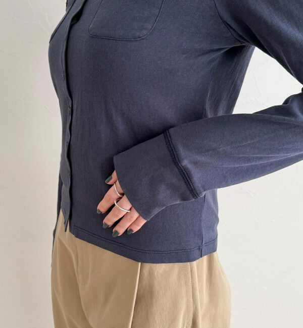 fredy emue「シアーカットソーカーディガン」|カーディガン|