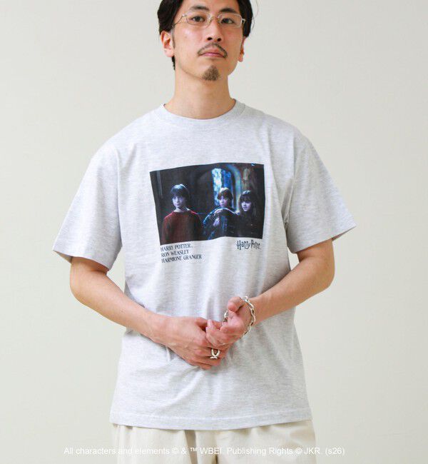 GLOSTER「【GOOD ROCK SPEED &times; GLOSTER】別注 / HARRY POTTER / Tシャツ」|Tシャツ・カットソー|グレー系その他3
