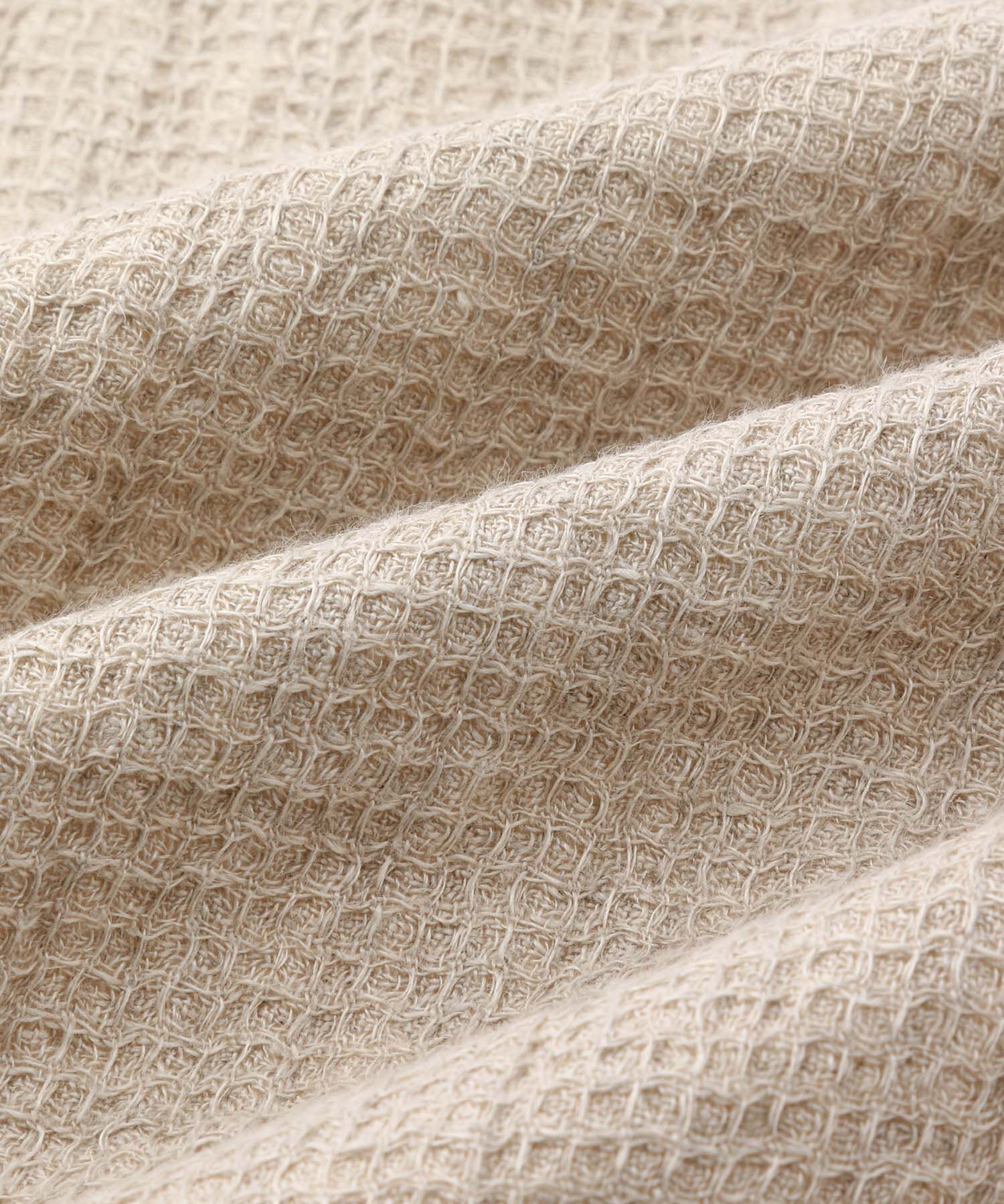 SALON adam et rope'「【embleme S/アンブレーム エス】ワッフルガーゼクロス　キナリ」|食器・キッチングッズ|