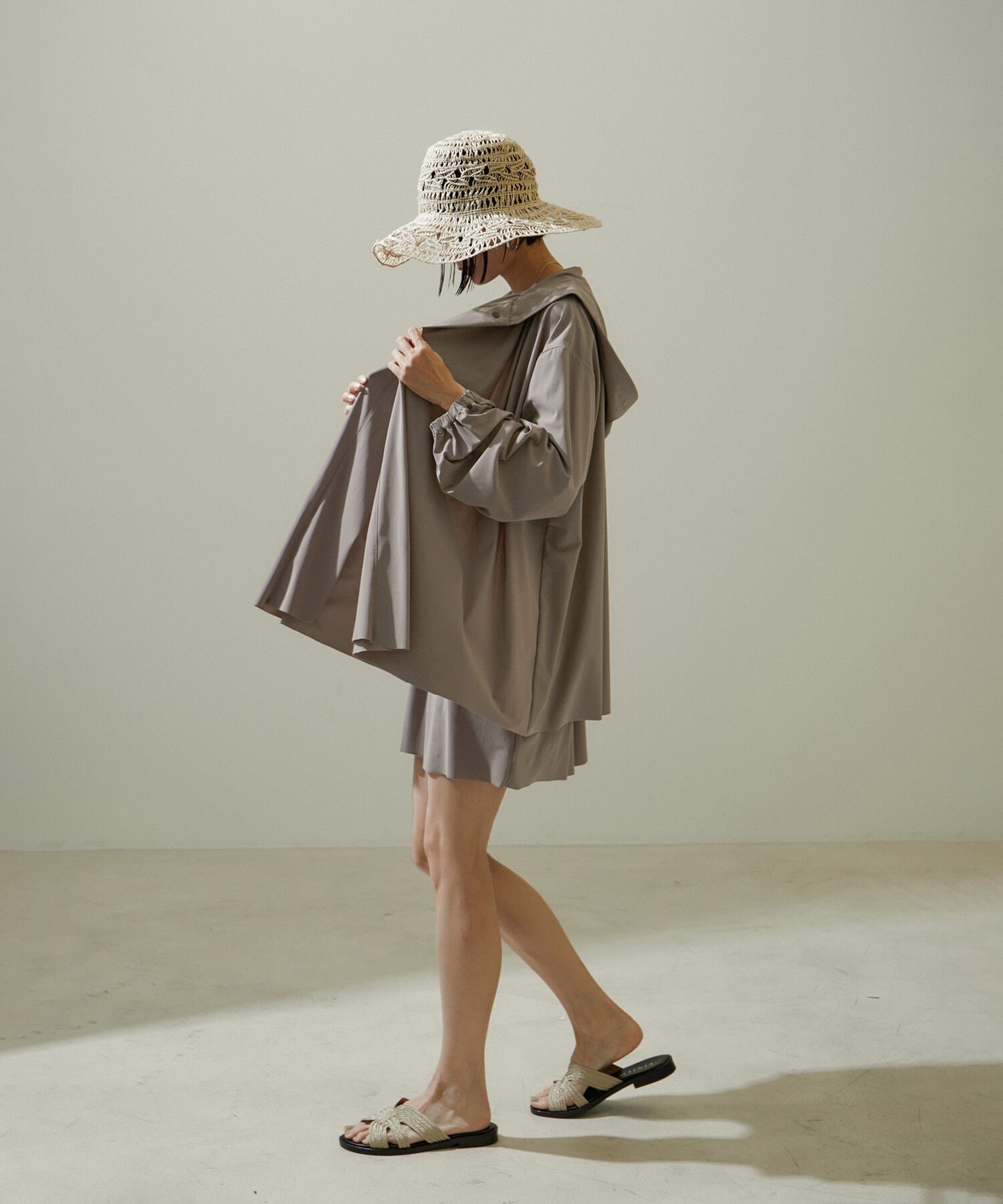 SALON adam et rope'「【Water Side】【UVカット(UPF50+)紫外線遮蔽率99％】ラッシュガードオールインワン」|その他|