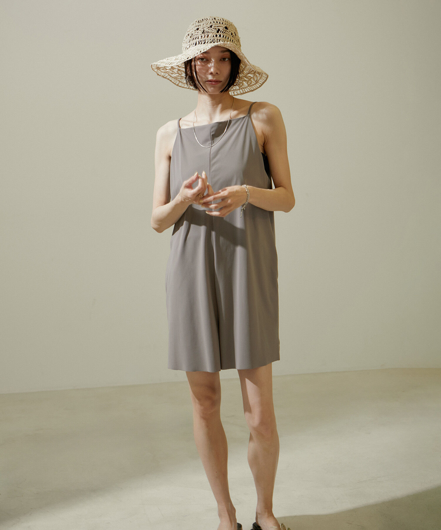 SALON adam et rope'「【Water Side】【UVカット(UPF50+)紫外線遮蔽率99％】ラッシュガードオールインワン」|その他|