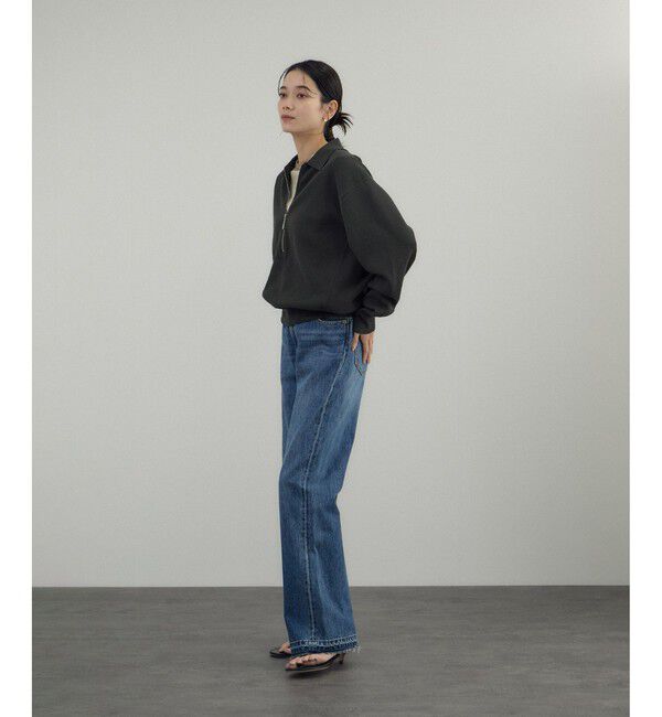 SALON adam et rope'「クレープスウェットライクポロプルオーバー」|スウェット・ジャージ|