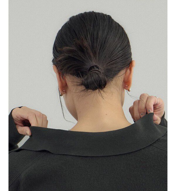 SALON adam et rope'「クレープスウェットライクポロプルオーバー」|スウェット・ジャージ|