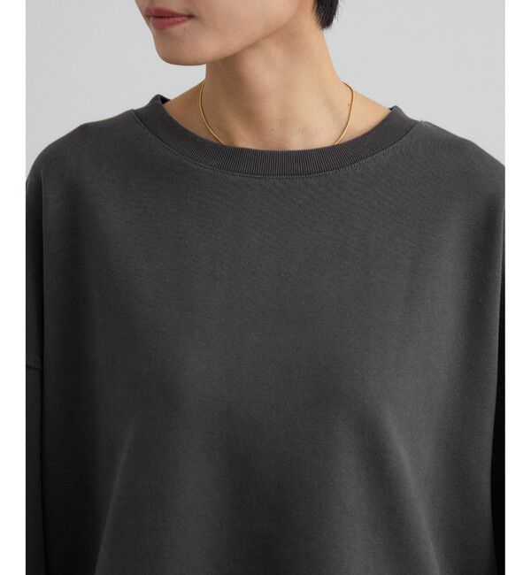 SALON adam et rope'「【WEB・一部店舗限定】ローエッジオーバースウェットプルオーバー / セットアップ対応」|スウェット・ジャージ|