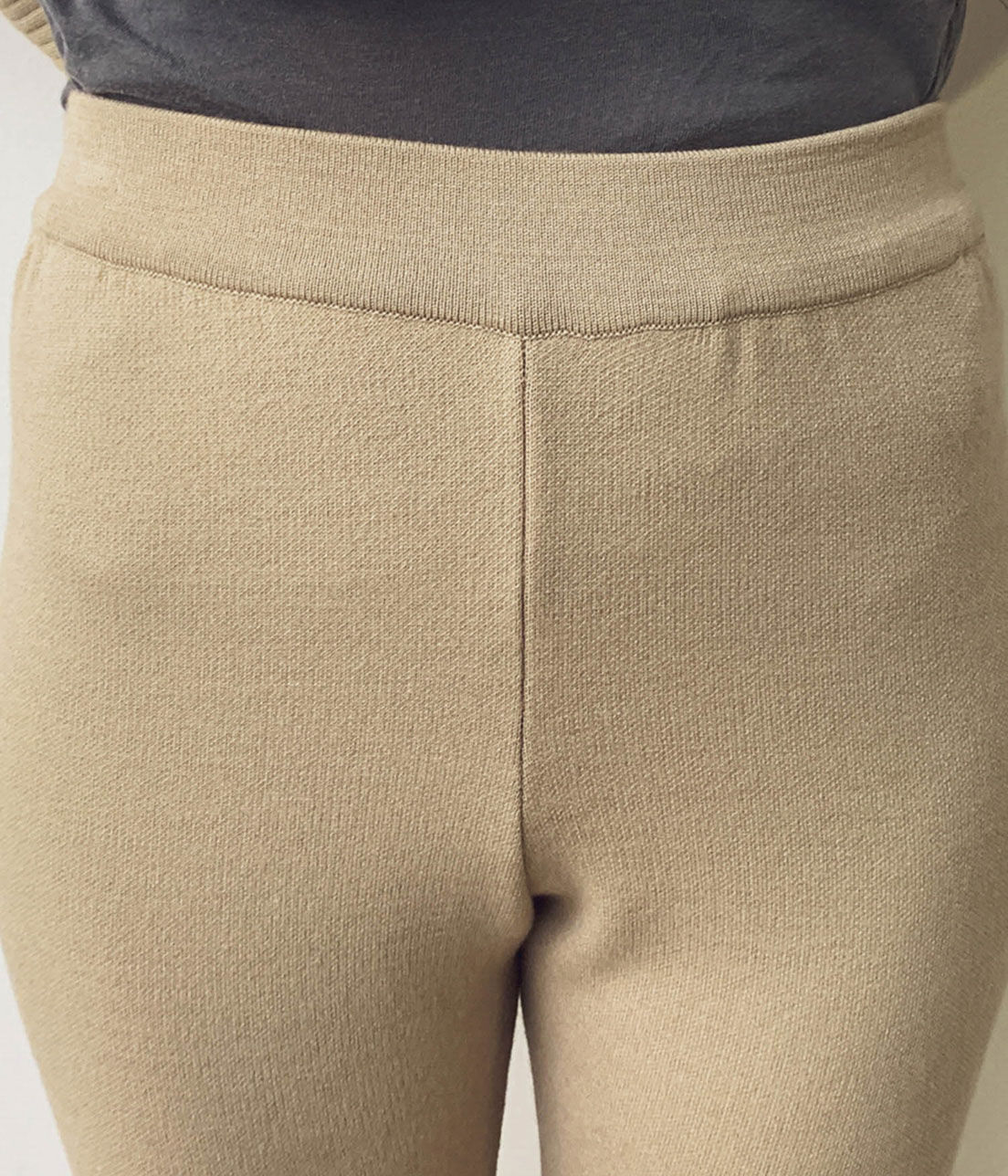 VIS「【セットアップ対応】スリット入りニットパンツ」|その他|