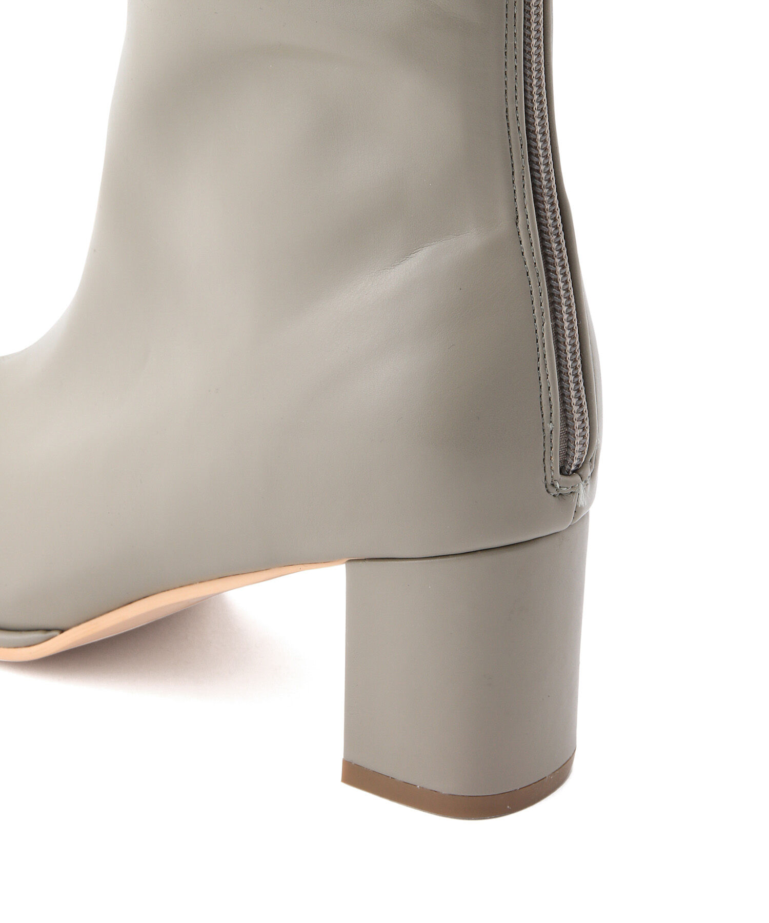 Juze「柔らかく足にフィット。スクエアトゥストレッチブーツ」|その他|