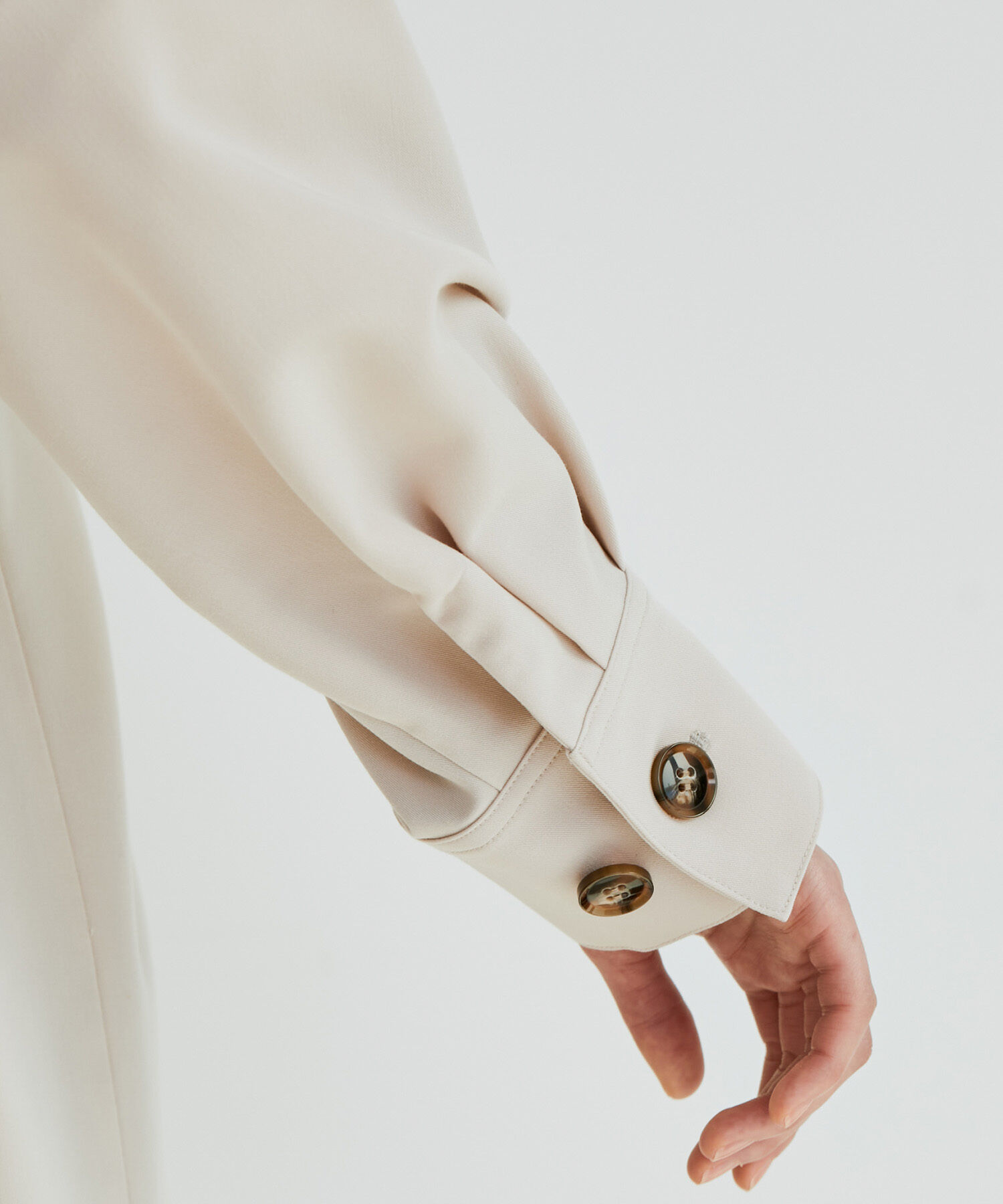 VIS「スタンドカラーコート」|トレンチコート|