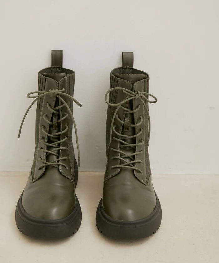 Juze「レースアップボリュームソールブーツ」|その他|