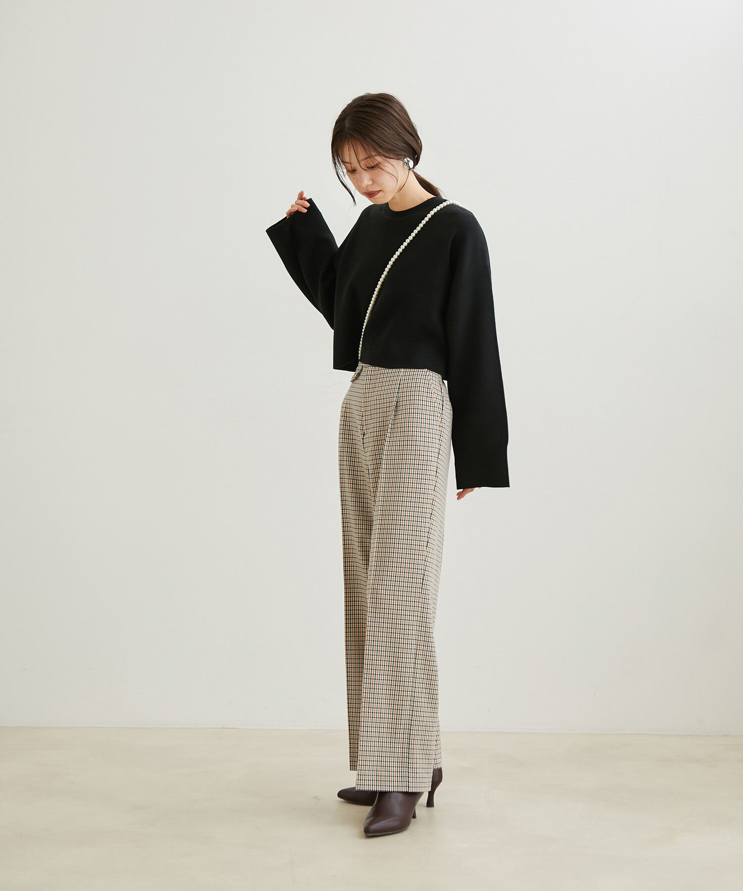 VIS「【HOT BEAUTY STRETCH】【洗える】ストレートパンツ」|その他|