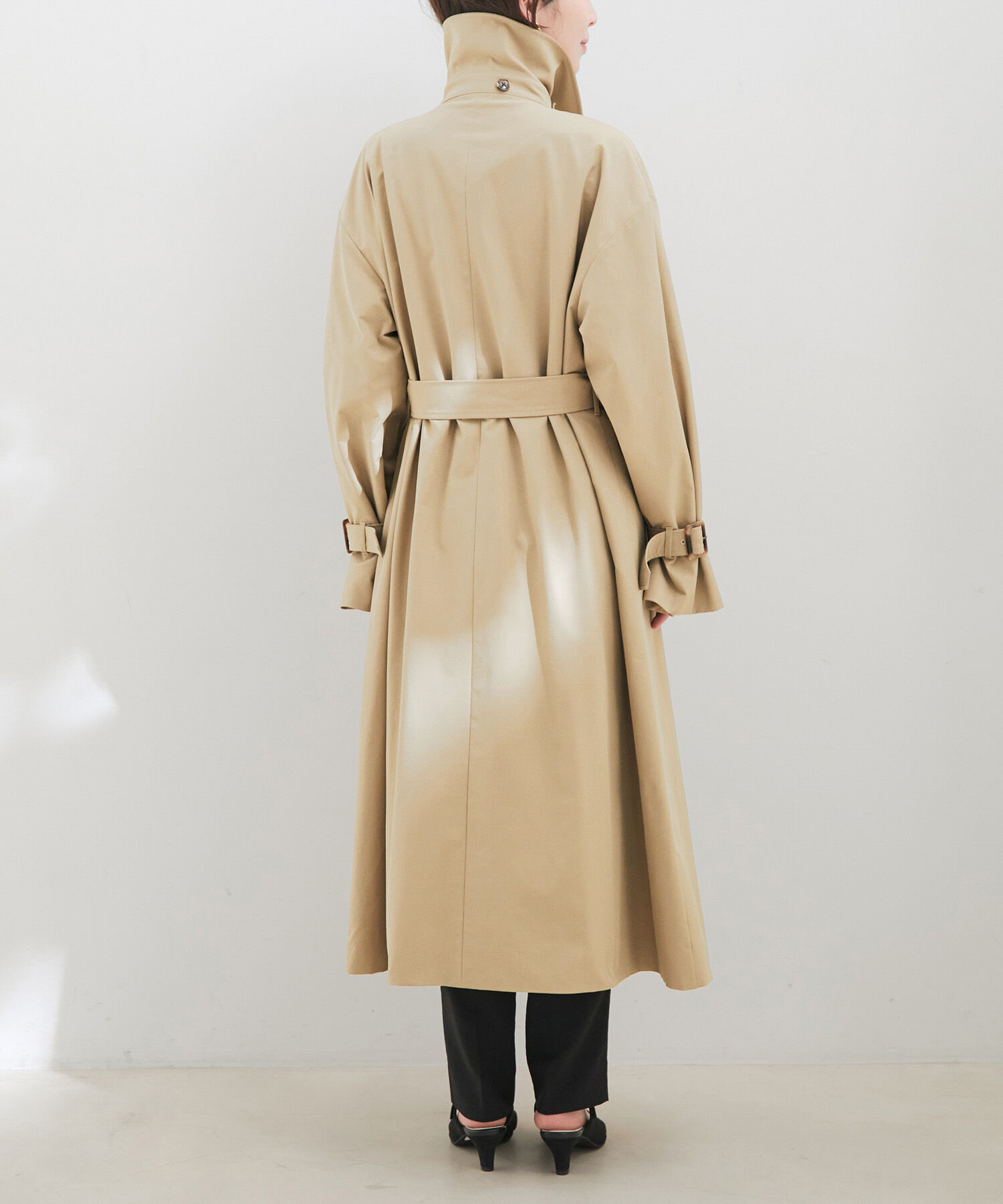 VIS「【撥水・花粉ガード】オーバーサイズトレンチコート」|トレンチコート|