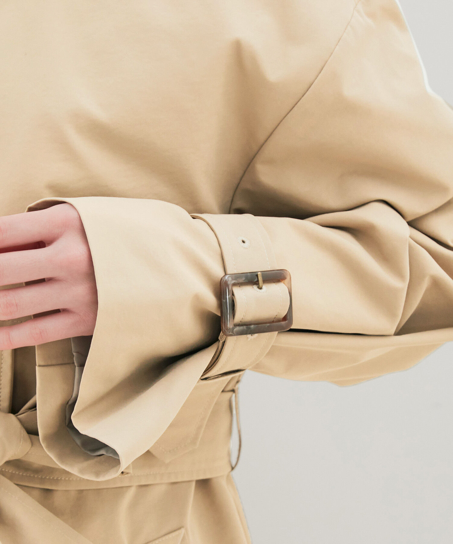 VIS「【撥水・花粉ガード】オーバーサイズトレンチコート」|トレンチコート|