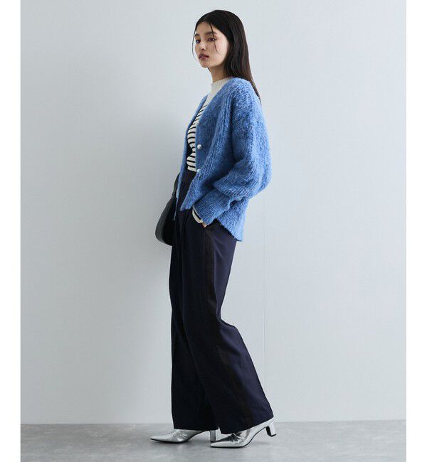 VIS「へリンボーンストレートラインパンツ」|チノ|