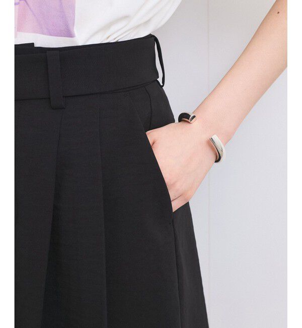 VIS「【セットアップ対応】ベルト付きバミューダパンツ」|チノ|