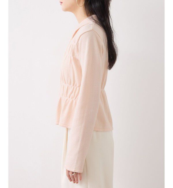 VIS「ギャザーニットカーデ」|カーディガン|