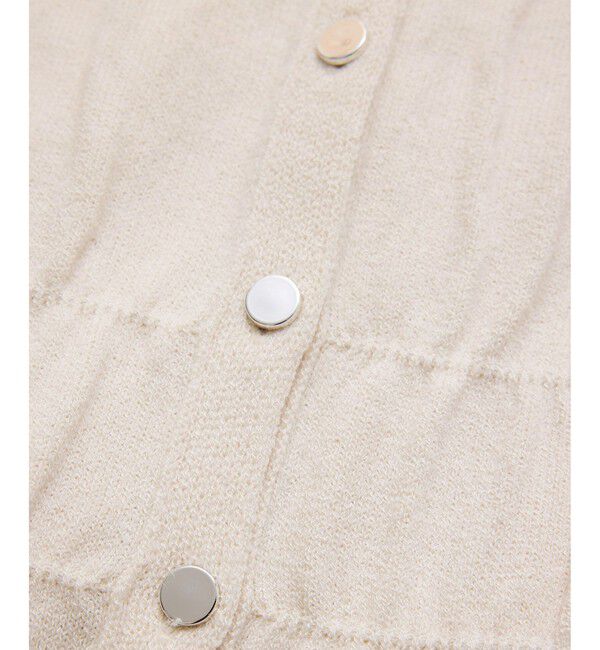 VIS「ギャザーニットカーデ」|カーディガン|