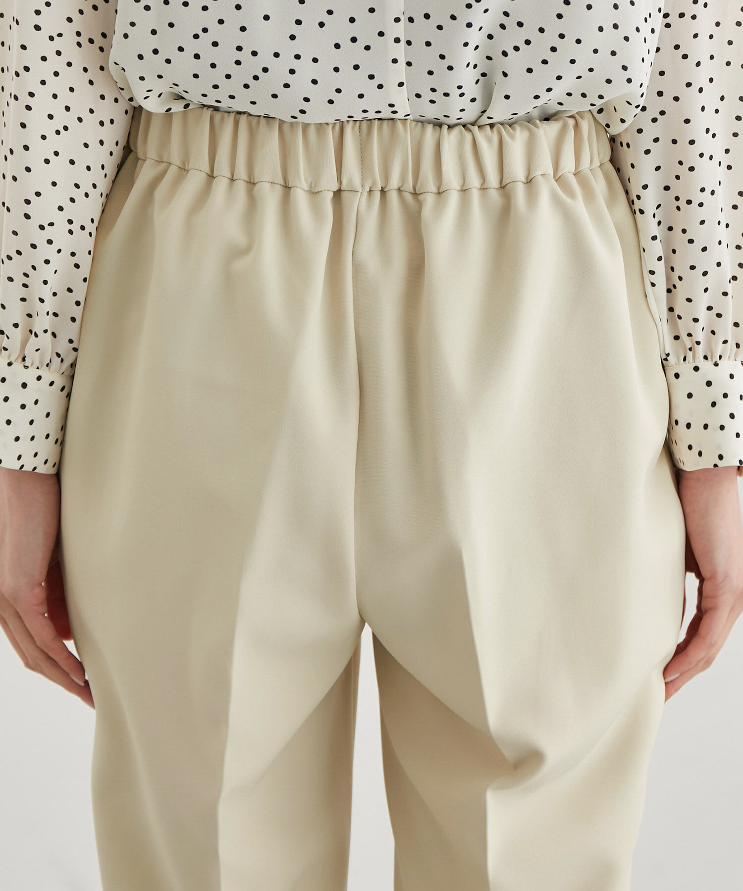 Rope&rsquo;Picnic「ラク美/スティックカラーパンツ」|スラックス|